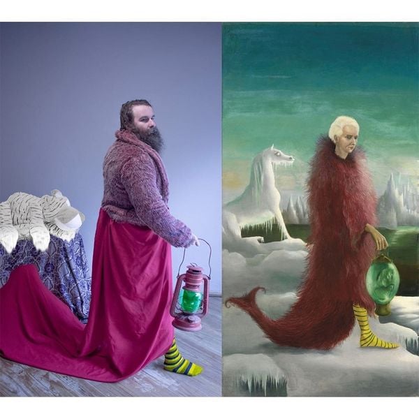 Pessoas do mundo todo 'recriam' obras de arte durante a quarentena