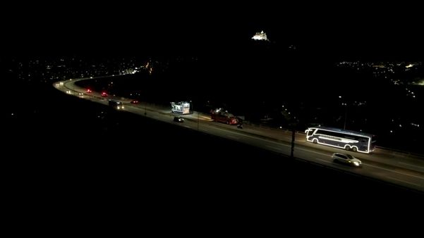 Romaria das Família passando sobre a Terceira Ponte por Rede Gazeta