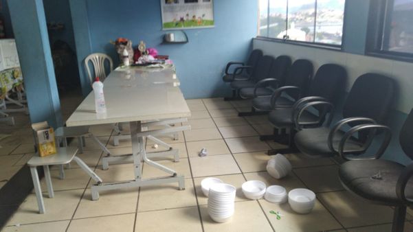 O Instituto Social Esperança, em Argolas, Vila Velha, foi arrombado na madrugada deste domingo (19)