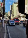 Perseguicão policial terminou em acidente no centro de Vitória(Internauta)