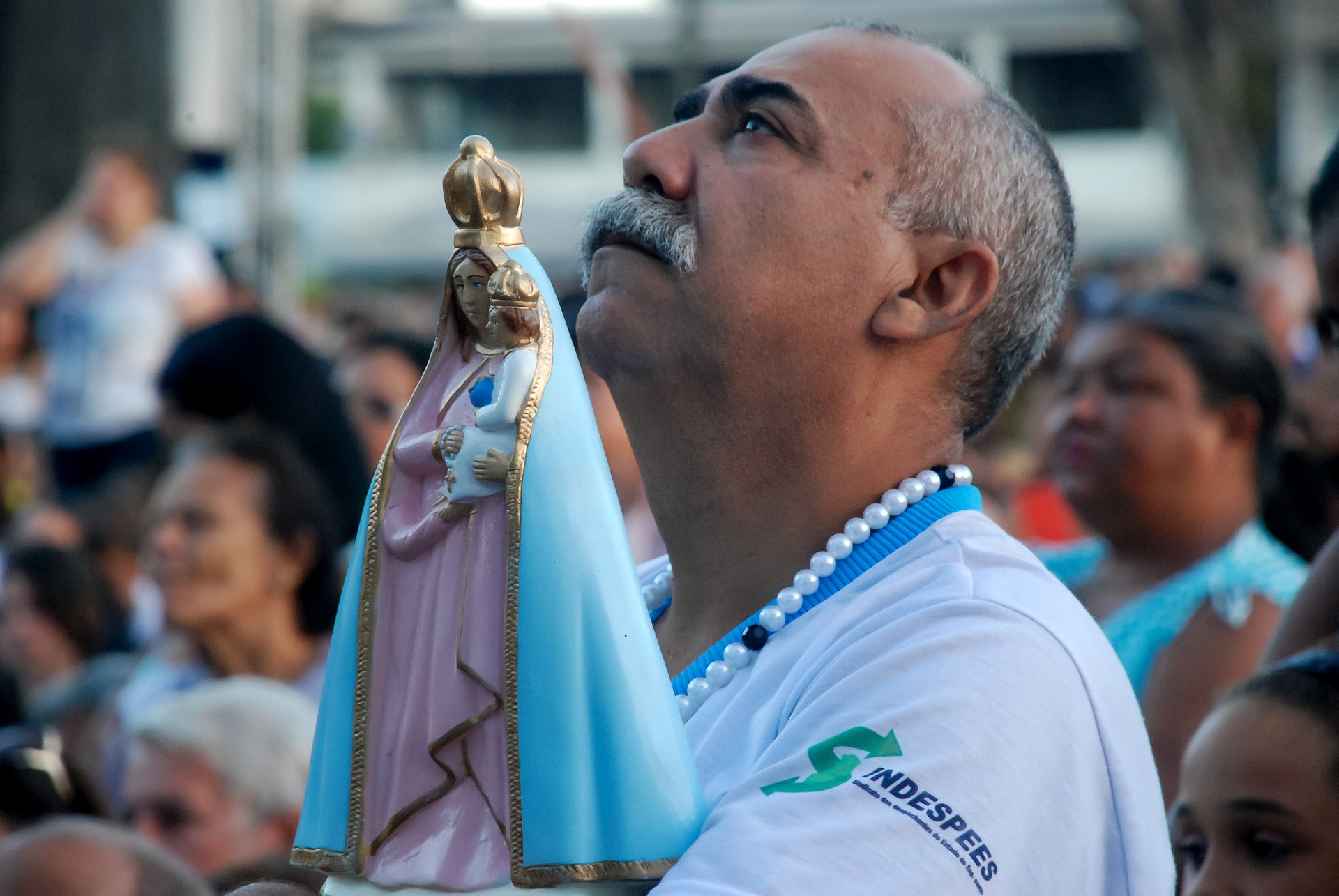 2014 - Missa de encerramento da Festa da Penha na Prainha, em Vila Velha encerramento 