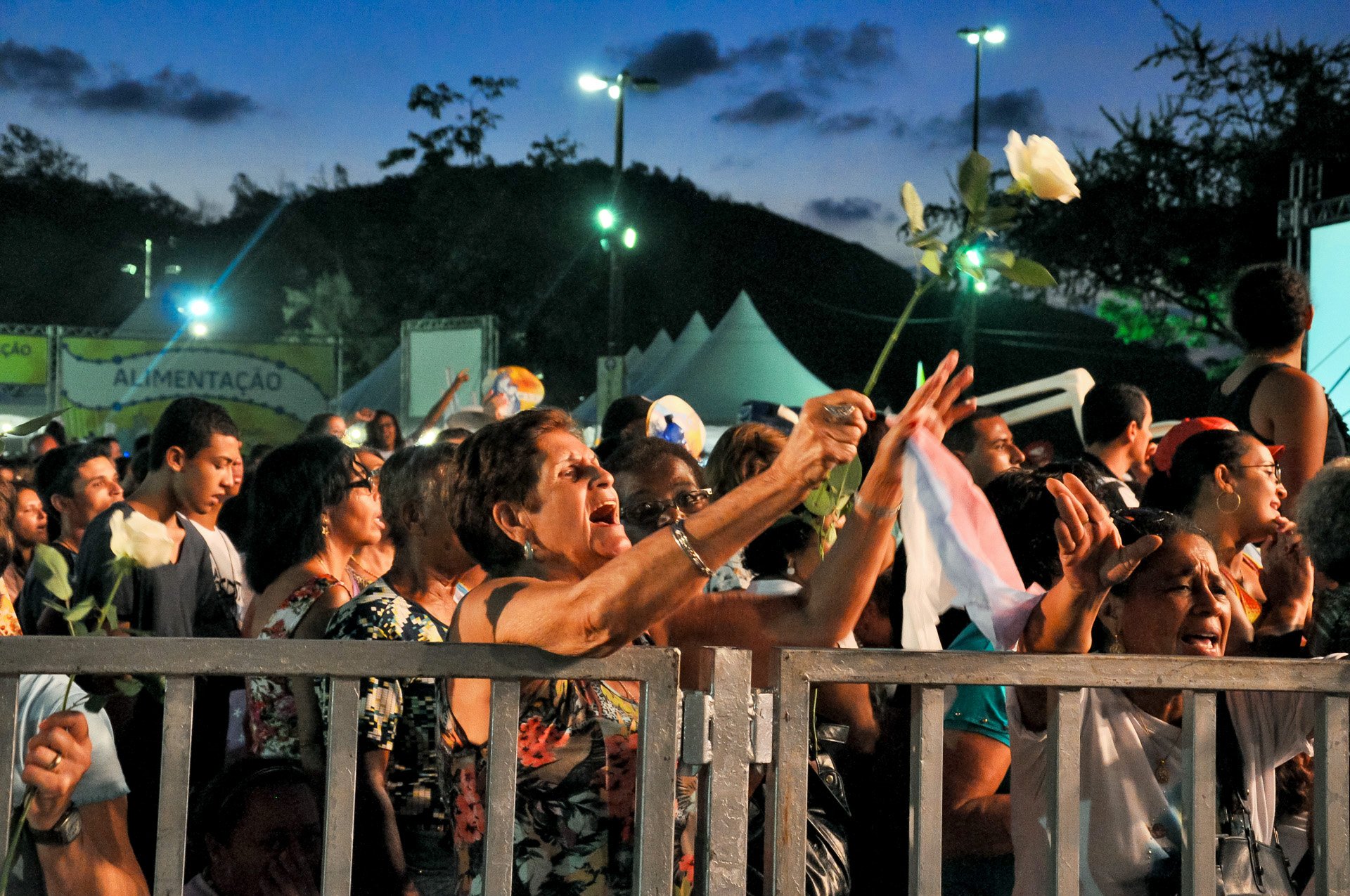 2015 - Missa de encerramento da Festa da Penha na Prainha, em Vila Velha encerramento 