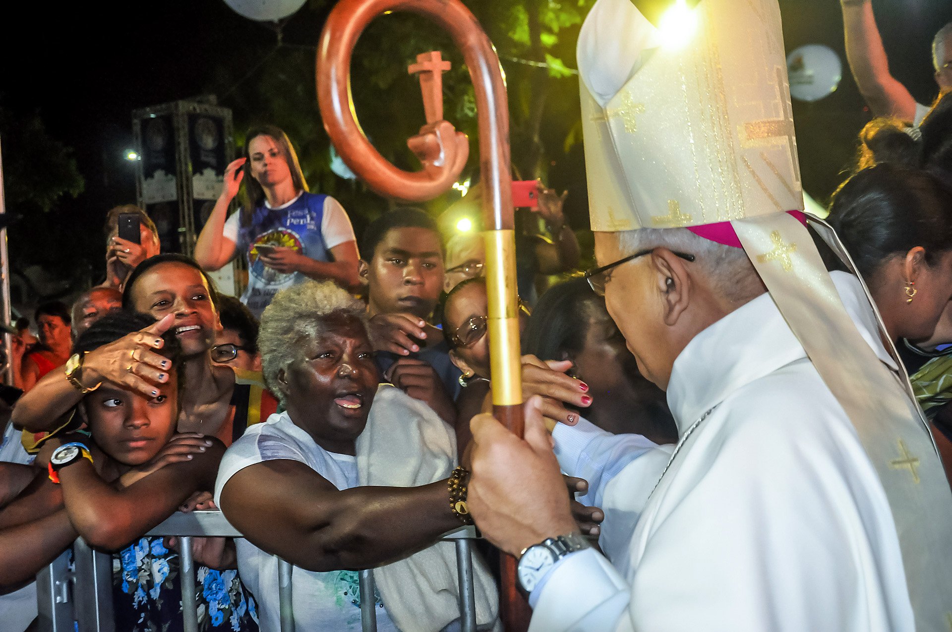 2019 - Missa de encerramento da Festa da Penha na Prainha, em Vila Velha encerramento 