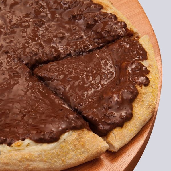 Pizza Brotinho de Ovomaltine da pizzaria Domino's