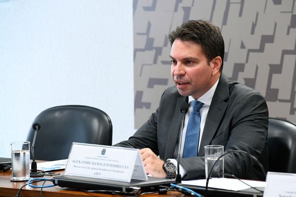 26 de junho de 2019 - Indicado para exercer o cargo de diretor-geral da Agência Brasileira de Inteligência (Abin), Alexandre Ramagem Rodrigues