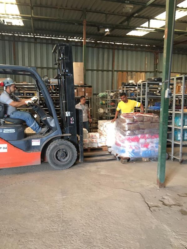 A Buaiz Alimentos doou mais  de 10 mil produtos 