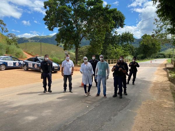 Barreiras sanitárias em Anchieta, no Sul do ES