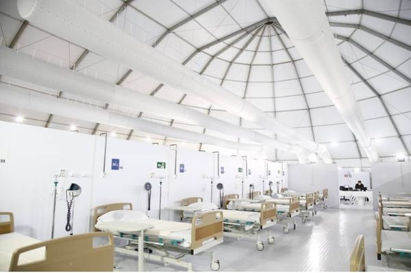 Coronavírus: primeiro hospital de campanha do Rio de Janeiro é inaugurado no Leblon
