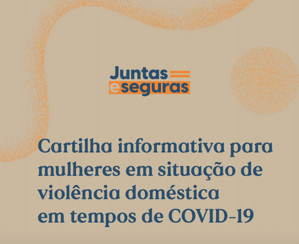 Carilha com informações para mulheres em situação de violência doméstica 