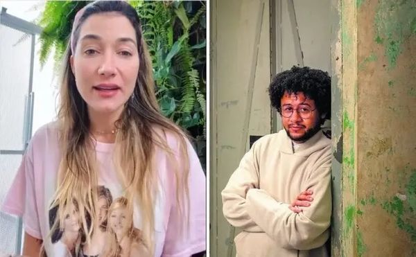  Gabriela Pugliesi e Emicida: rapper deu bronca na influenciadora que fez uma festa durante o confinamento