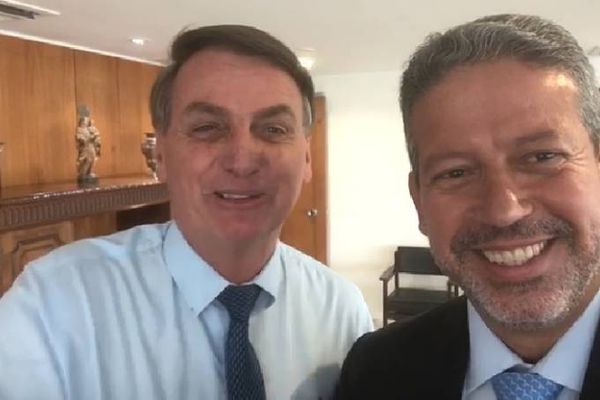 O presidente Jair Bolsonaro e o deputado Arthur Lira