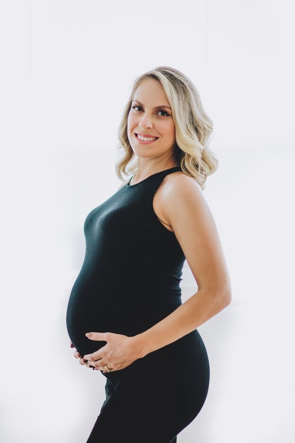 Danielle Fernandes, além de mamãe é sócia da loja 