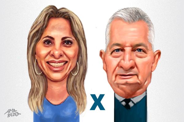 Cristhine Samorini e Egidio Malanquini se enfrentam nesta quinta-feira (30) pela presidência da Findes