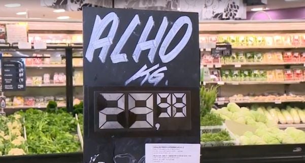 Quilo do alho está mais caro que carne de primeira no Sul do ES