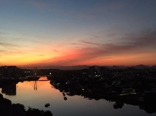 Leticia Sanglard registrou as belezas de Vitória para o grupo Da Minha Janela Brasil por Leticia Sanglard/Facebook