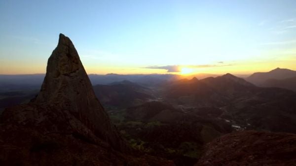 Pedra dos Três Pontões, em Afonso Cláudio, Região Serrana do Espirito Santo