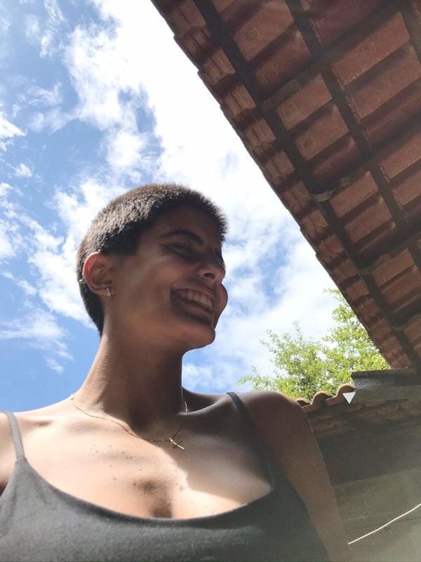 Ariane aproveitou a quarentena pra realizar um desejo de muito tempo.