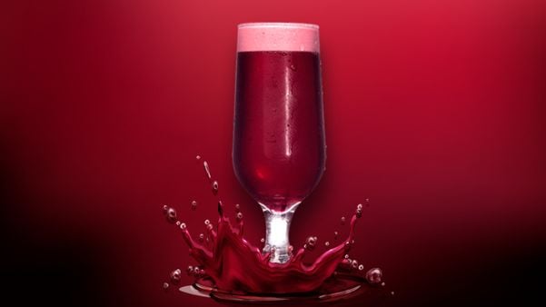 Chopp de Vinho -. 5 % ABV  00 IBUS* .   Cooler de vinho tinto seco com suco de uva natural, carbonatado - altamente refrescante suave e saboroso. Litro - R$ 16,00 (com Growler Pet)