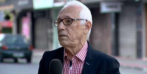 O diretor da Fecomércio, José Carlos Bergamin, em entrevista à TV Gazeta