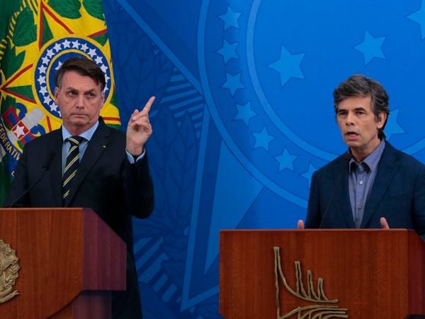 Jair Bolsonaro: posicionamento divergentes levaram o presidente a trocar o comando do Ministério da Saúde