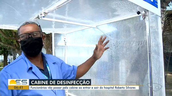 O instrutor do Senai Arlindo Assis de Oliveira teve a ideia de construir a estrutura