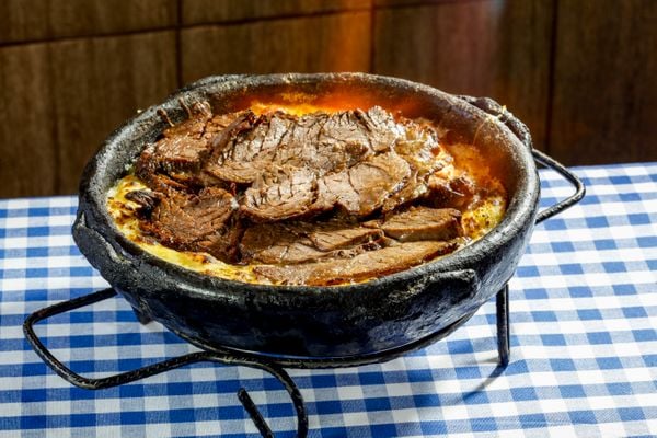 Fraldinha com creme de aipim do Mistura's Bar no Roda de Boteco 2020