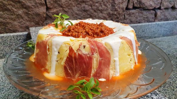 Bolo de macarrão da chef Sylvia Lis