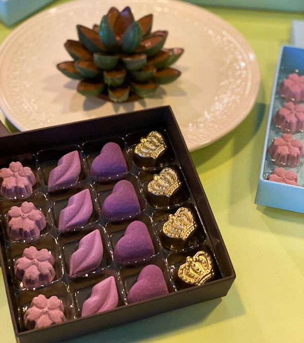 Caixa especial de chocolates para o Dia das Mães da Chocolateria Brasil