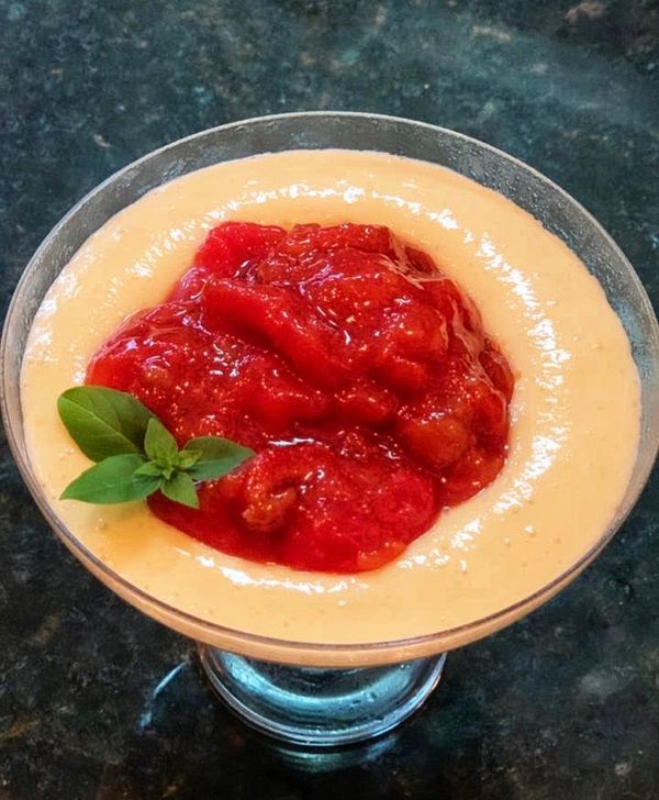 Gelado de queijo com goiabada da chef Marcela Bourguignon