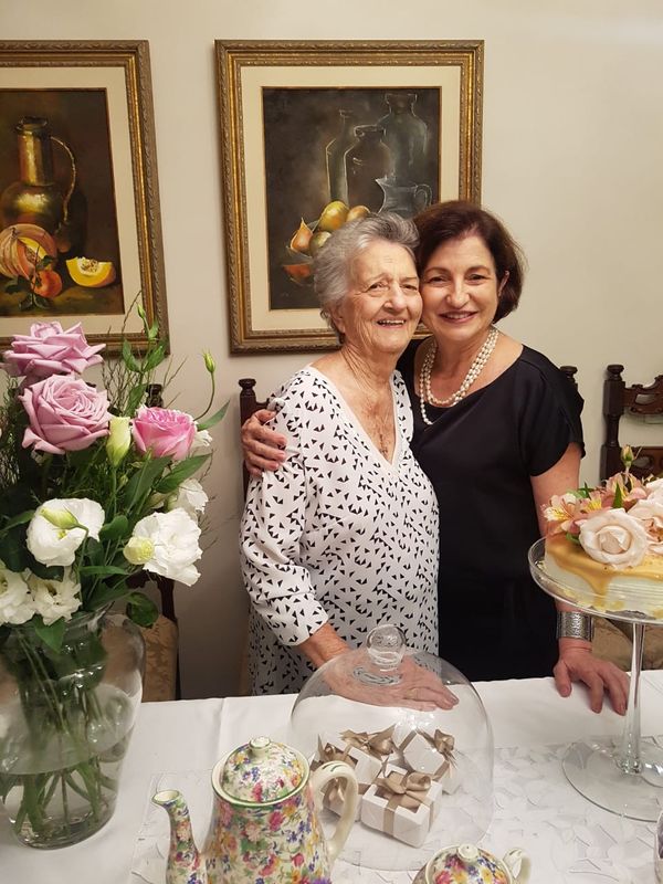 Odely Cardoso e Sylvia Lis