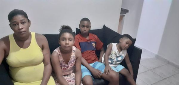 Tuania Oliveira de Souza, de 37 anos, mais de cinco filhos, aguarda o nascimento do sexto filho para o final de maio, em meio a pandemia. Teve um filho assassinado em março