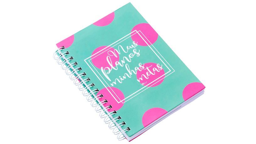 Planner do abrindo o baú de Rayssa Thebaldi