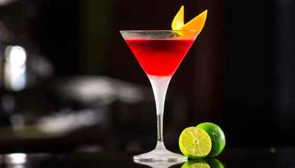 Drinque Cosmopolitan, à base de vodca
