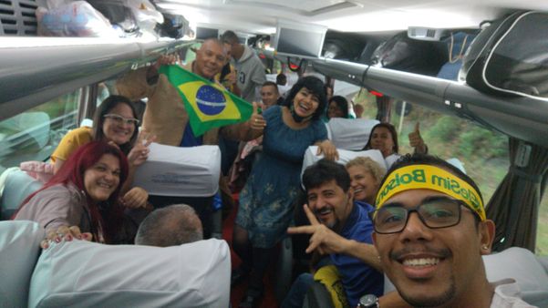 Grupo de capixabas foi a Brasília para participar de manifestações a favor de Bolsonaro