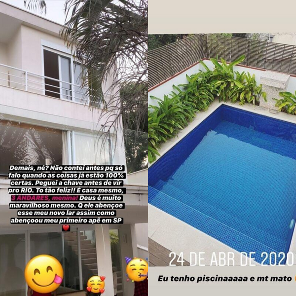 Casa nova bianca Andrade