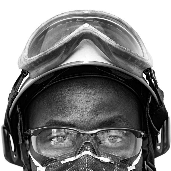 Fotografias do Projeto "Olha pra mim" com profissionais de saúde por Thiago Santos