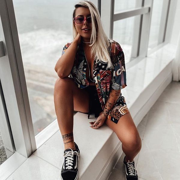 Ana Clara está passando a quarentena em Santa Catarina, ao lado da família