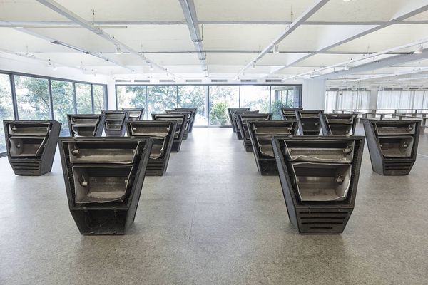 Obra 'Campo de Ação/Campo de Visão', de Daniel de Paula, de 2016-2017