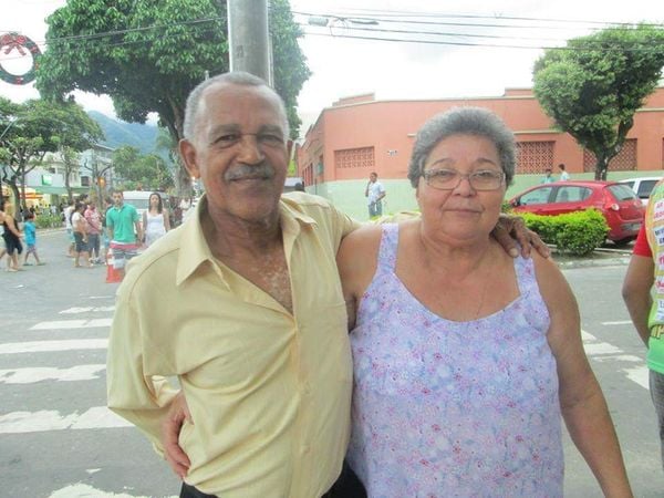 O casal Alomar e Regina