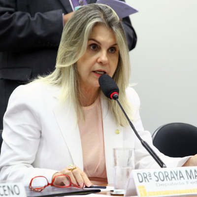 Soraya de Souza Mannato, a Dra. Soraya Mannato, deputada federal do ES pelo PSL.