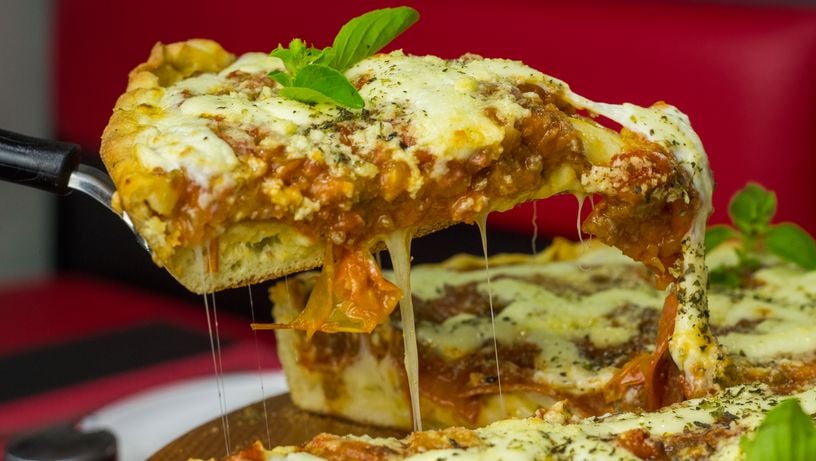 🍕A FAMOSA PIZZA DE CHICAGO ESTÁ EM SÃO PAULO PESANDO ATÉ 3kg