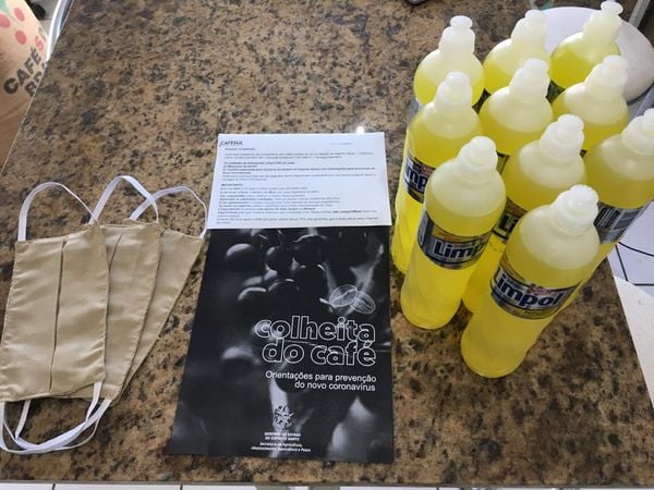 Kit para ajudar no combate a pandemia do coronavírus