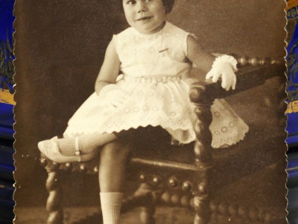  22/12/2011 - Reprodução de uma foto da infância de Virgínia Casagrande, esposa do governador Renato Casagrande por Carlos Alberto Silva