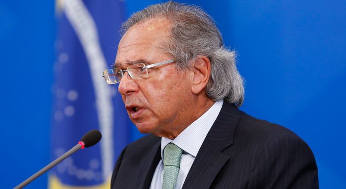 O ministro da Economia voltou a traçar um prognóstico positivo para a recuperação da atividade econômica após os efeitos gerados pela pandemia