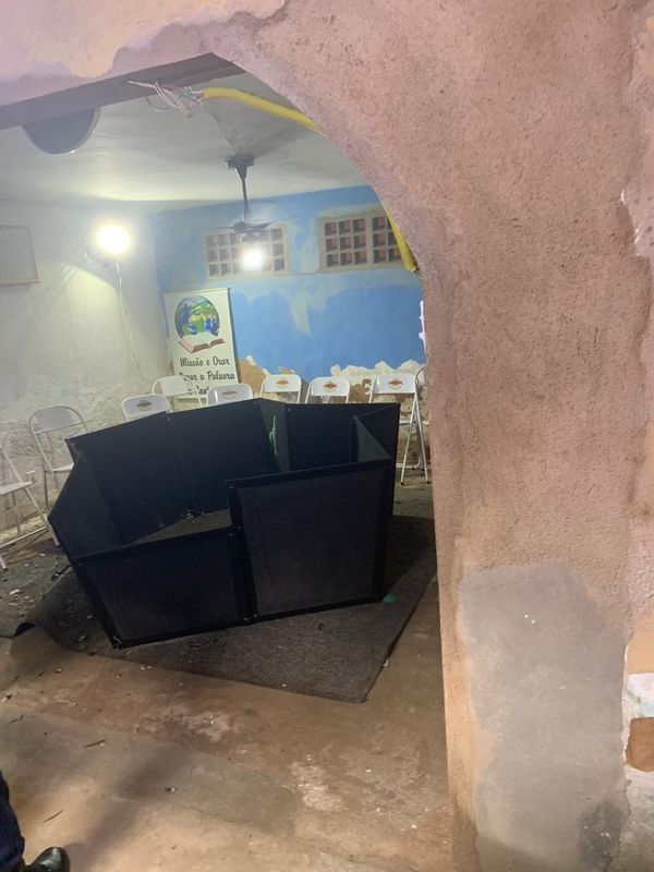 Rinha de galo estourada pela Guarda Municipal de Vila Velha após denúncia em Aribiri por Divulgação/PMVV