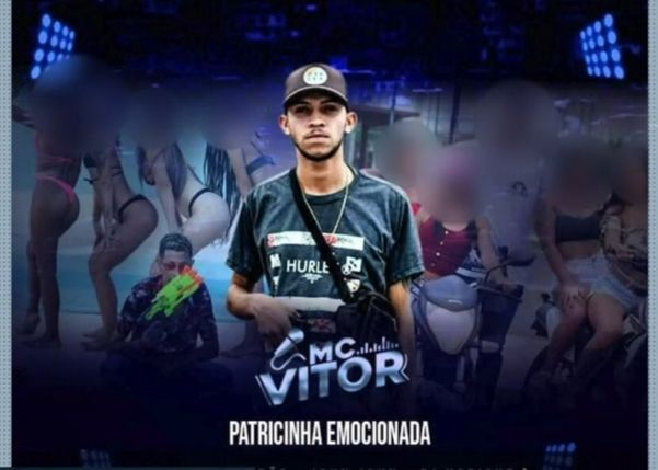 MC Vitor Pereira foi morto a tiros no bairro Santo Antônio, na Serra