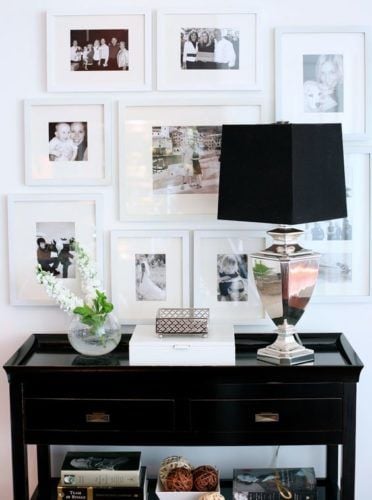 Reveja as fotos reveladas e escolha aquela que marcou um momento muito especial para decorar a casa