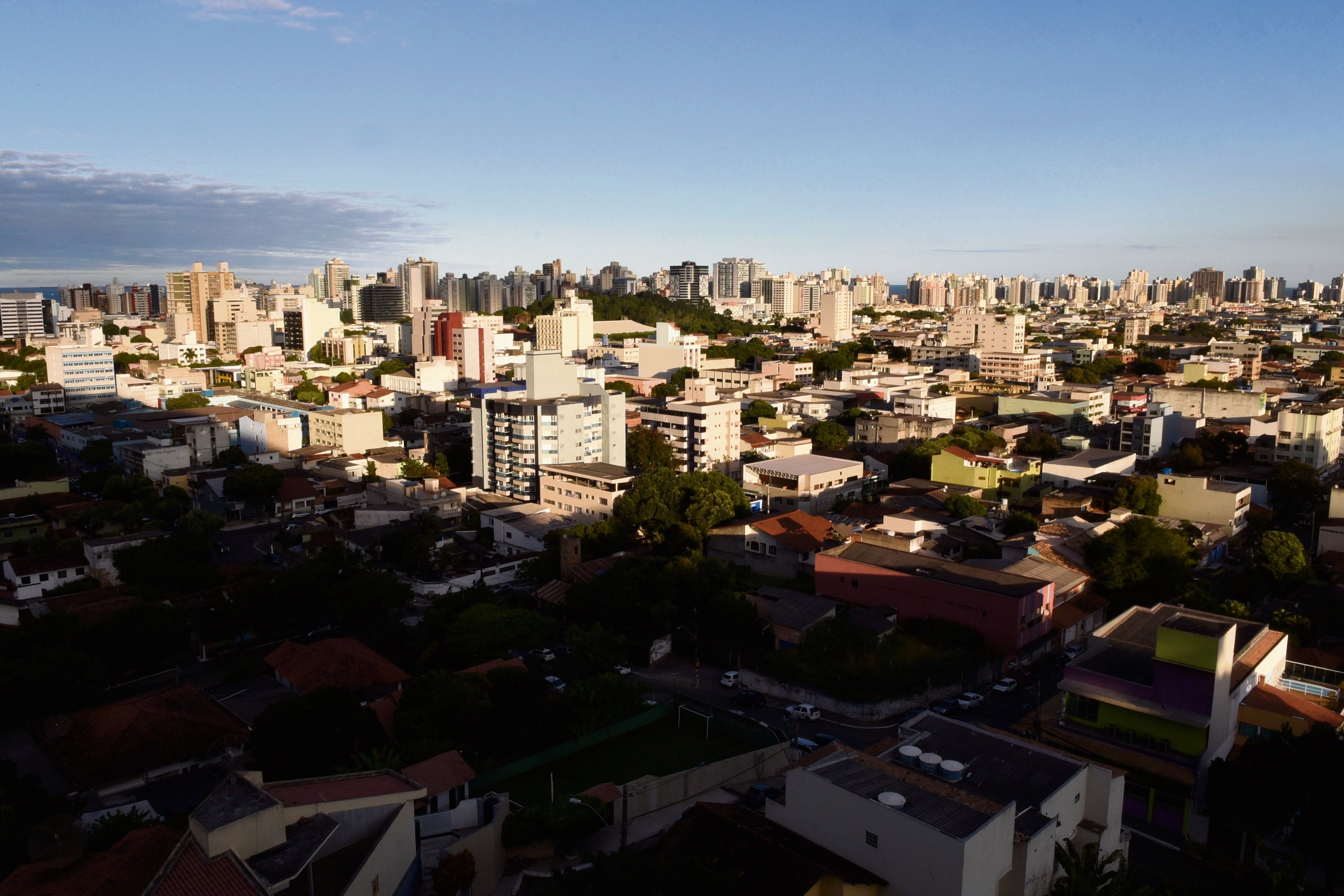 Data: 12/07/2019 - ES - Vila Velha - Vila Velha vista do bairro Jaburuna - Editoria: Cidades - Foto: Carlos Alberto Silva - GZ