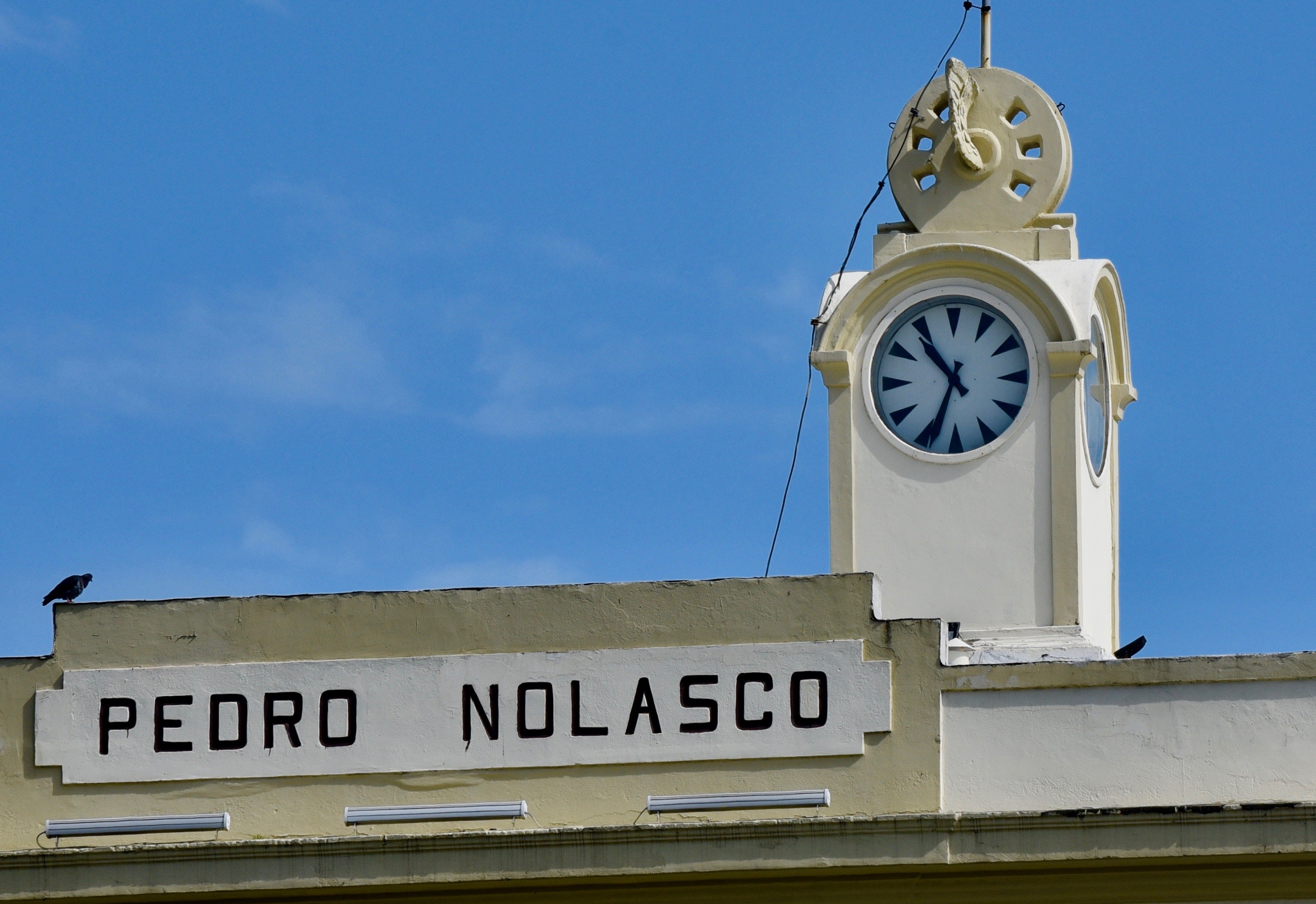 Relógio da Estação Pedro Nolasco, Vila Velha