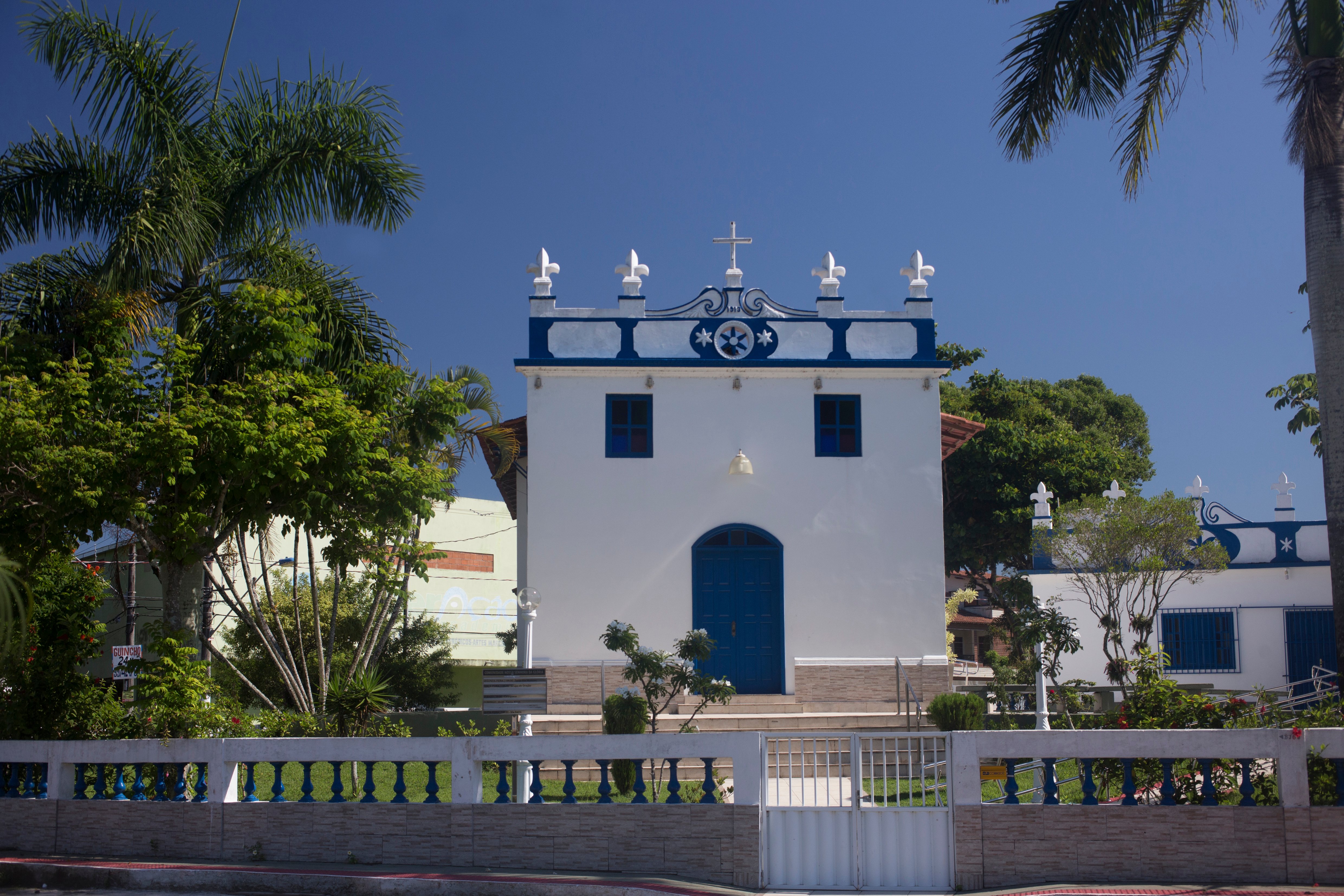 Vila Velha - ES - Igreja na Barra do Jucu. 
